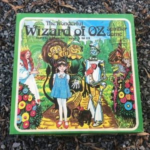 Vintage 1975 The Wonderful Wizard of Oz Spinner Game • board game family night